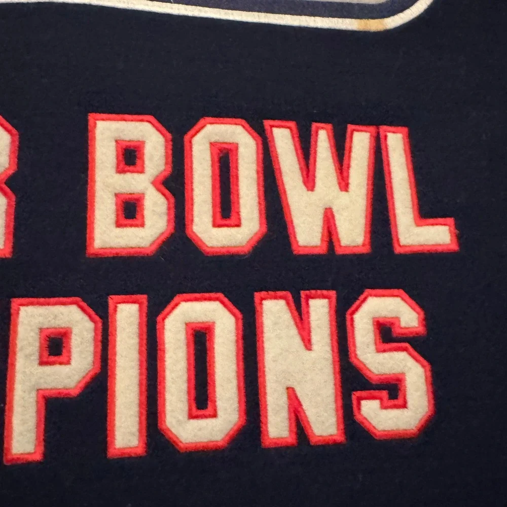 New England Patriots Super Bowl Champions‎ 2001 2003 2004 NFL Banner